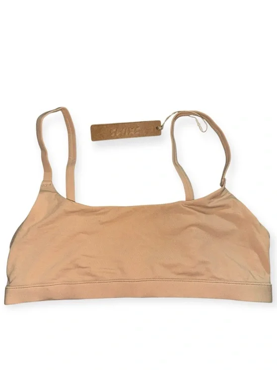 NWT SKIMS Fits Everybody Scoop Bralette Nude Clay Bra Size Small - Picture 3 of 11